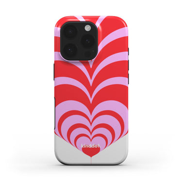 Telefono dėklas "HEARTS" baltas