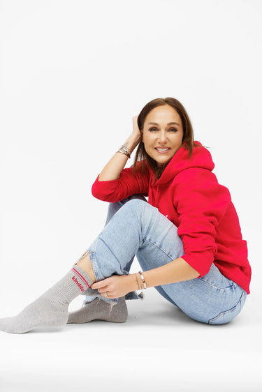 Kalėdinis džemperis su gobtuvu “DOT”