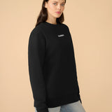 Juodas džemperis kinddot.