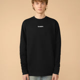 Juodas džemperis kinddot.