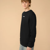 Juodas džemperis kinddot.