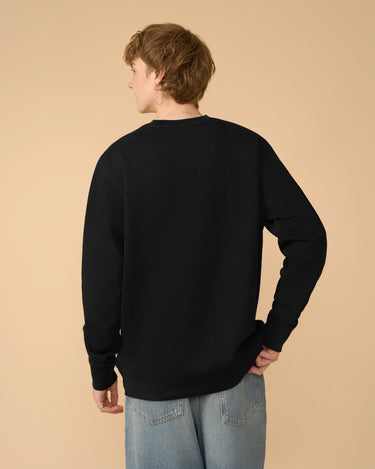 Juodas džemperis kinddot.